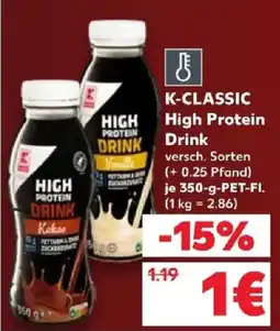 Kaufland K-CLASSIC High Protein Drink Angebot
