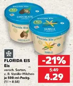 Kaufland FLORIDA EIS Eis Angebot