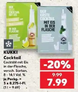 Kaufland KUKKI Cocktail Angebot