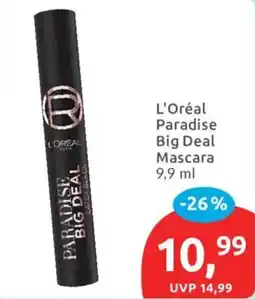 Budni L'Oréal Paradise Big Deal Mascara Angebot