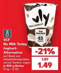 Kaufland VLY No Milk Today Joghurt-Alternative Angebot