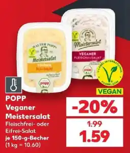 Kaufland POPP Veganer Meistersalat Angebot