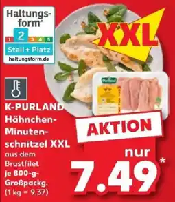 Kaufland K-PURLAND Hähnchen-Minutenschnitzel XXL Angebot