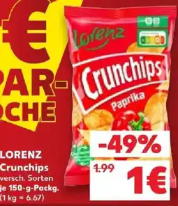 Kaufland Lorenz Crunchips Angebot