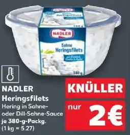 Kaufland NADLER Heringsfilets Angebot
