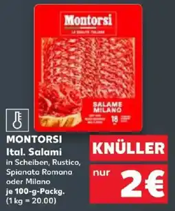 Kaufland Montorsi Ital. Salami Angebot