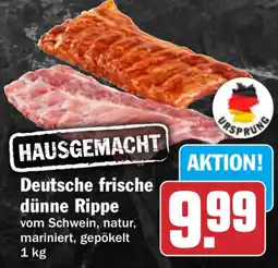 HIT Deutsche frische dünne Rippe Angebot