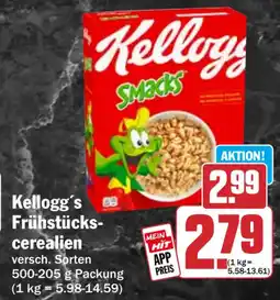 HIT Kellogg's Frühstücks-cerealien Angebot