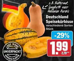 HIT Deutschland Speisekürbisse Angebot