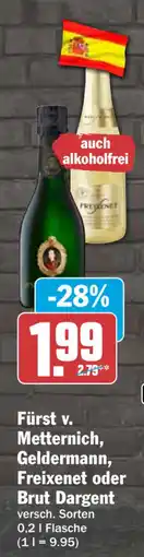 HIT Fürst v. Metternich, Geldermann, Freixenet oder Brut Dargent Angebot