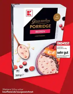 Kaufland K-Gold Edition Porridge Beeren Angebot