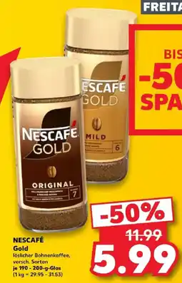 Kaufland NESCAFÉ Gold Angebot