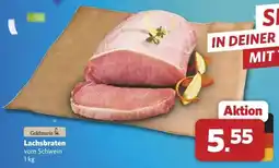 Combi Goldmarie Lachsbraten vom Schwein Angebot