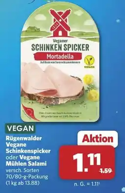 Combi Rügenwalder Vegane Schinkenspiker Angebot