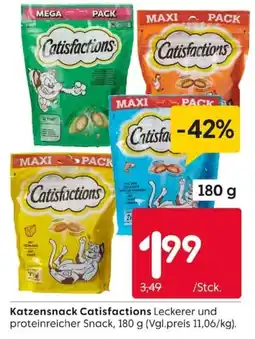 Rusta Katzensnack Catisfactions Angebot
