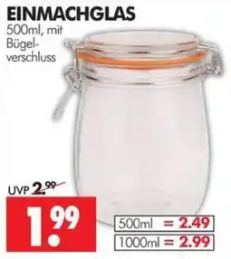 Wreesmann EINMACHGLAS Angebot