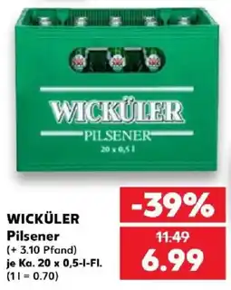 Kaufland WICKÜLER Pilsener Angebot