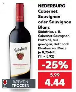Kaufland Nederburg Cabernet Sauvignon Angebot