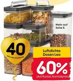 Rusta Luftdichte Dosen Leo Angebot