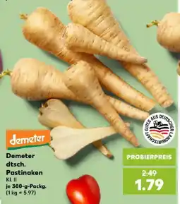 Kaufland Demeter dtsch. Pastinaken Angebot