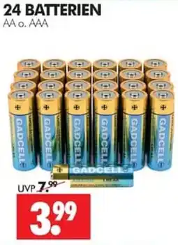 Wreesmann GADCELL BATTERIEN Angebot