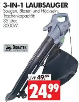 Wreesmann 3-IN-1 LAUBSAUGER Angebot