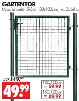 Wreesmann GARTENTOR Angebot