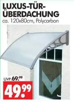 Wreesmann LUXUS-TÜR-ÜBERDACHUNG Angebot