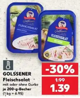 Kaufland GOLSSENER Fleischsalat Angebot