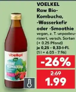 Kaufland VOELKEL Raw Bio-Kombucha Angebot