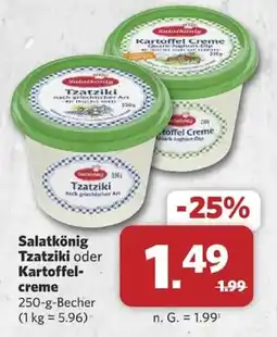Combi Salatkönig Tzatziki oder Kartoffel-creme Angebot