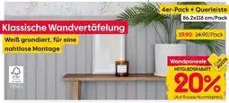 Rusta Klassische Wandvertäfelung Angebot