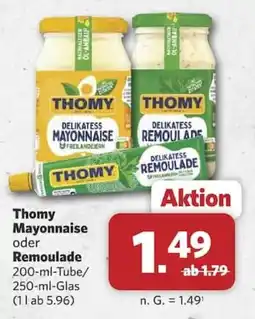 Combi Thomy Mayonnaise oder Remoulade Angebot