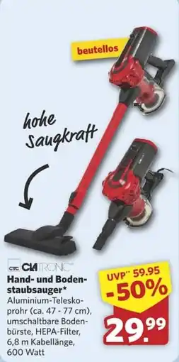 Combi CLATRONIC Hand- und Bodenstaubsauger* Angebot