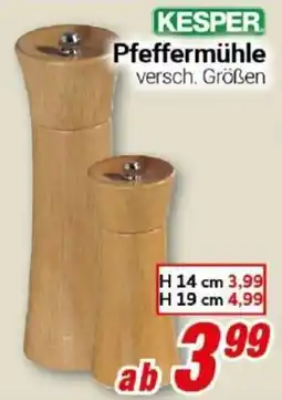 CENTERSHOP KESPER Pfeffermühle Angebot