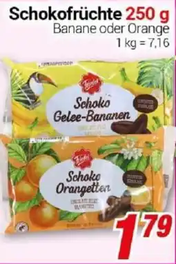 CENTERSHOP Fischer Schoko Gelee-Bananen Angebot
