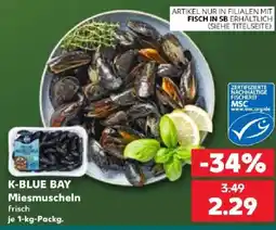 Kaufland K-BLUE BAY Miesmuscheln Angebot