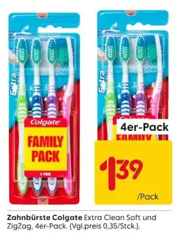 Rusta Zahnbürste Colgate Extra Clean Soft und ZigZag Angebot