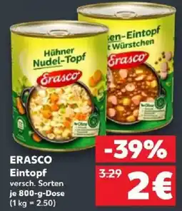 Kaufland ERASCO Eintopf Angebot