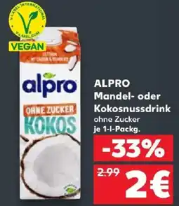 Kaufland ALPRO Kokos Angebot