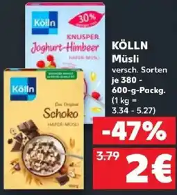 Kaufland KÖLLN Müslis Angebot