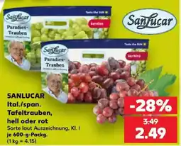 Kaufland SanLucar Paradies-Trauben Angebot