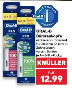 Kaufland ORAL-B Bürstenköpfe Angebot