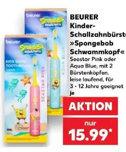 Kaufland BEURER Kinder-Schallzahnbürste »Spongebob Schwammkopf« Angebot