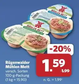 Combi Rügenwalder Mühlen Mett Angebot