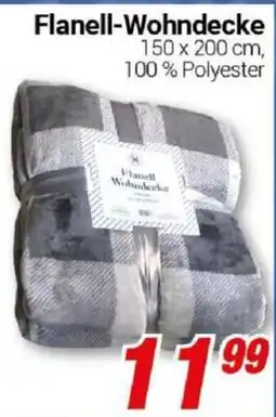 CENTERSHOP Flanell-Wohndecke Angebot