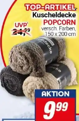 CENTERSHOP Kuscheldecke POPCORN Angebot