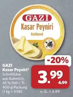 Combi GAZI Kasar Peyniri Angebot