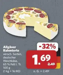 Combi Allgäuer Rahmtorte Angebot