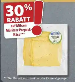 Combi Milram Müritzer Prepack-Käse Angebot